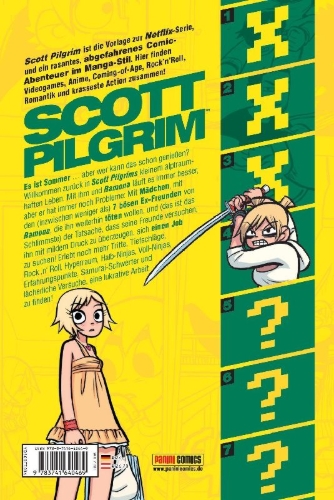Buchcover und Innenansicht für das Buch: Scott Pilgrim Vol. 4: Scott Pilgrim gets it together