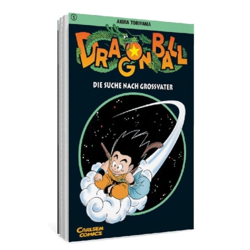 Buchcover und Innenansicht für das Buch: Dragon Ball 05. Die Suche nach Großvater