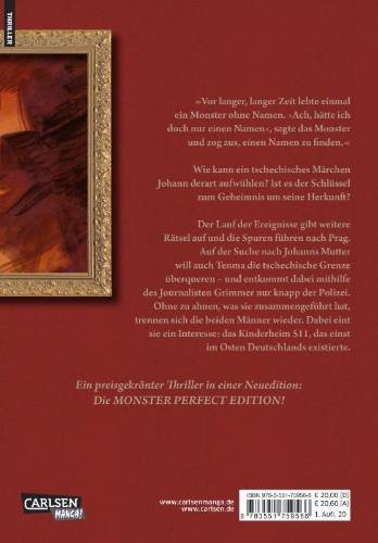 Buchcover und Innenansicht für das Buch: Monster Perfect Edition 5