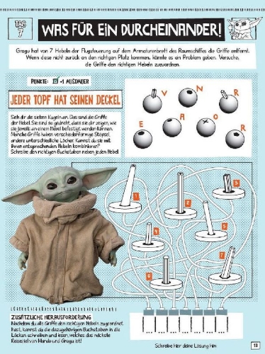 Buchcover und Innenansicht für das Buch: Star Wars The Mandalorian: Grogu