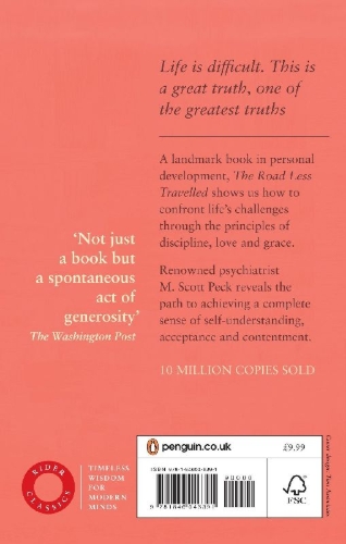 Buchcover und Innenansicht für das Buch: The Road Less Travelled