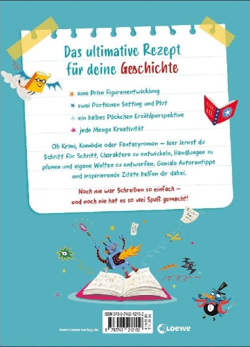 Buchcover und Innenansicht für das Buch: How To Write Your Best Story Ever