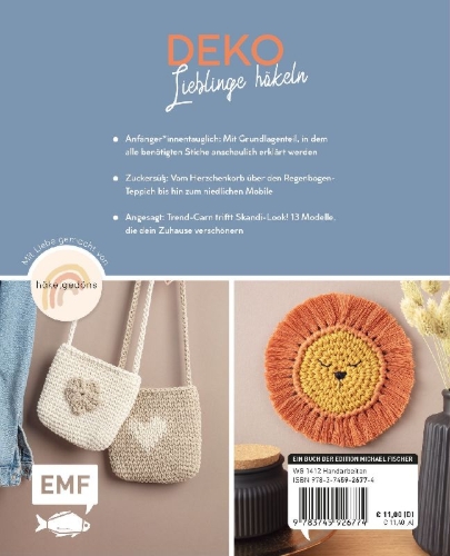 Buchcover und Innenansicht für das Buch: Häkeln mit Rope-Garn super easy - Sweet & Simple