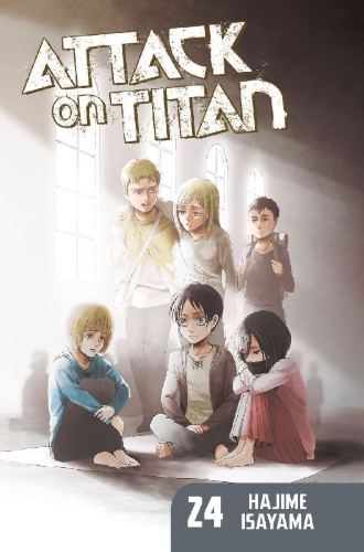 Buchcover und Innenansicht für das Buch: Attack on Titan 24