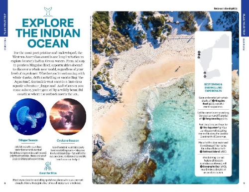 Buchcover und Innenansicht für das Buch: Lonely Planet West Coast Australia