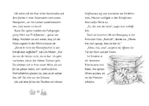 Buchcover und Innenansicht für das Buch: Magical Animla Friends