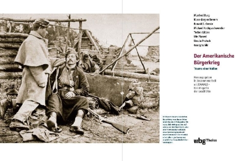 Buchcover und Innenansicht für das Buch: Der Amerikanische Bürgerkrieg