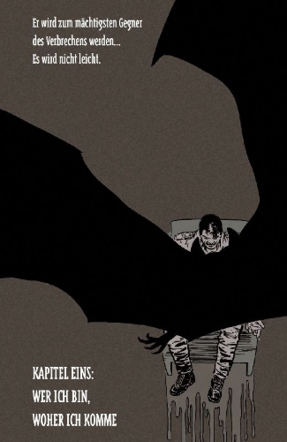 Buchcover und Innenansicht für das Buch: Batman: Das erste Jahr (Neuausgabe)