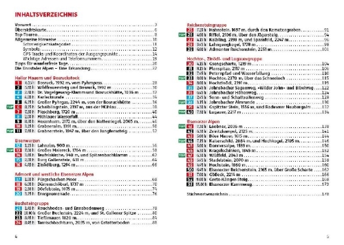 Buchcover und Innenansicht für das Buch: ROTHER Wanderführer Gesäuse