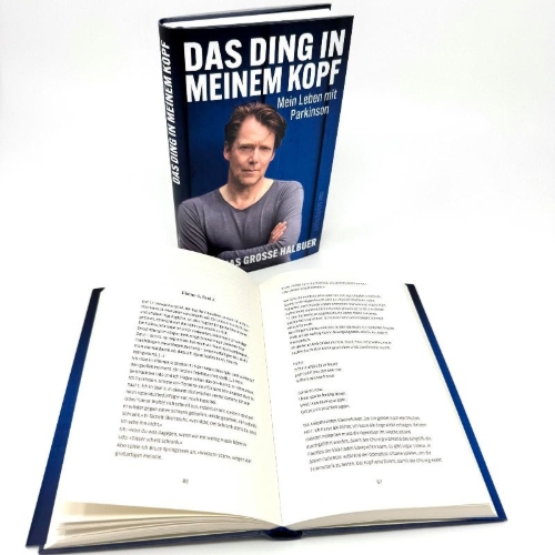 Buchcover und Innenansicht für das Buch: Das Ding in meinem Kopf