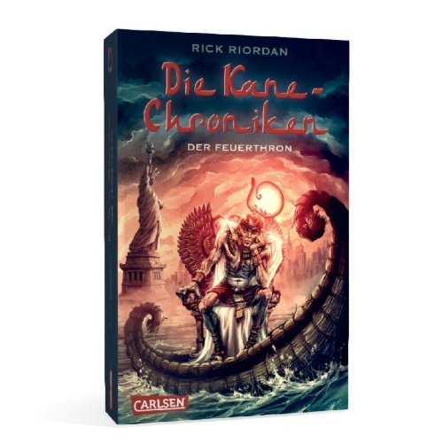 Buchcover und Innenansicht für das Buch: The Throne Of Fire