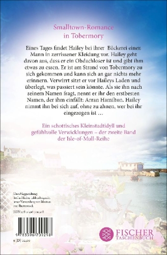 Buchcover und Innenansicht für das Buch: Die schottische Bäckerei zum Glück