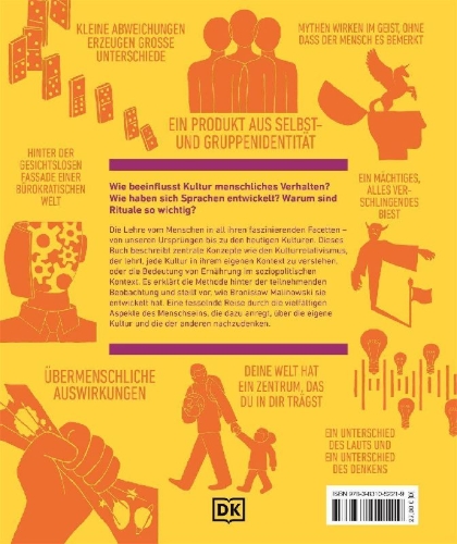Buchcover und Innenansicht für das Buch: Big Ideas. Das Anthropologie-Buch