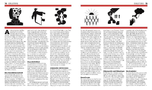 Buchcover und Innenansicht für das Buch: Big Ideas. Das Anthropologie-Buch