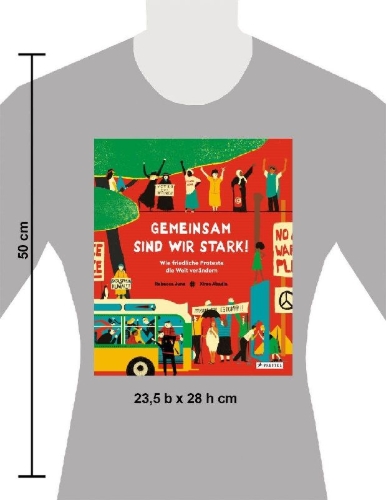 Buchcover und Innenansicht für das Buch: People Power. Protestas que han cambiado el mundo