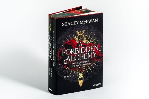 Buchcover und Innenansicht für das Buch: A Forbidden Alchemy (The Artisan Book 1)