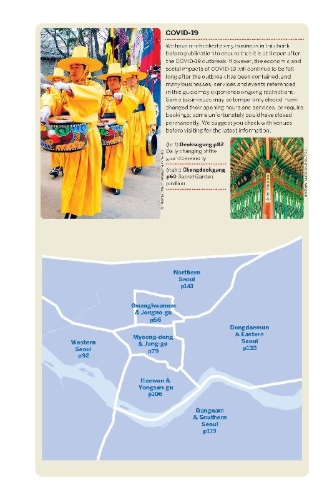 Buchcover und Innenansicht für das Buch: Lonely Planet Seoul