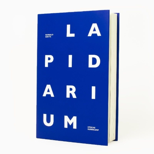 Buchcover und Innenansicht für das Buch: Lapidarium