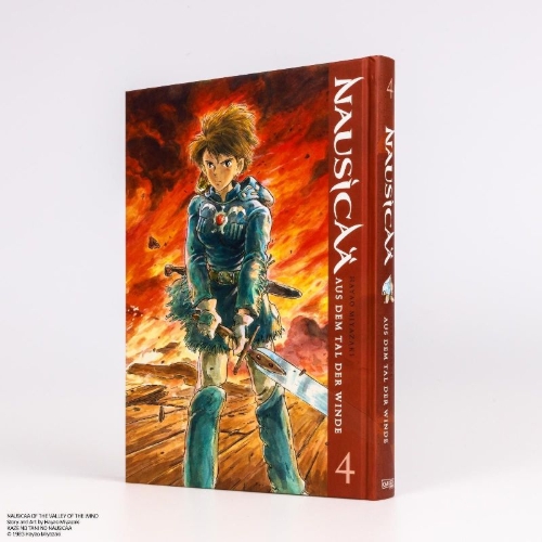 Buchcover und Innenansicht für das Buch: Kaze no Tani no Nausicaä