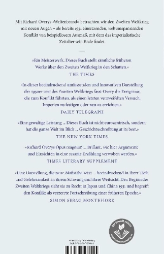 Buchcover und Innenansicht für das Buch: Blood and Ruins. The Great Imperial War 1931 - 1945