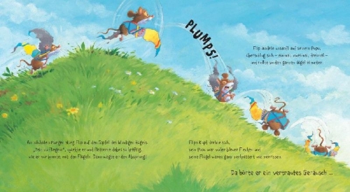 Buchcover und Innenansicht für das Buch: Batmouse