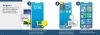 Buchcover und Innenansicht für das Buch: Meine Smartphone-Anleitung für iOS / iPhone - Smartphonekurs für Senioren (Kursbuch Version iPhone) - Das Kursbuch für Apple iPhones / iOS