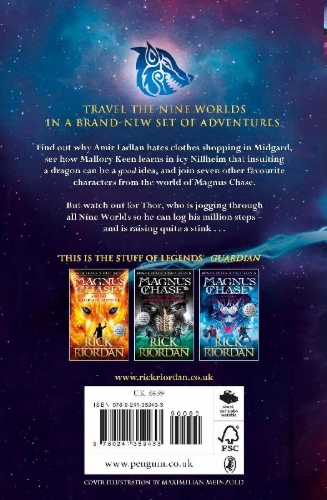 Buchcover und Innenansicht für das Buch: 9 From the Nine Worlds