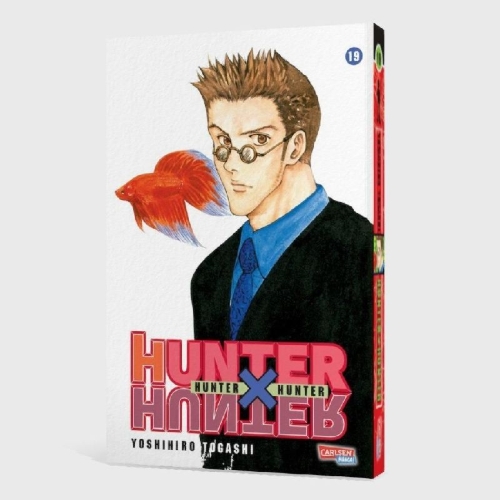 Buchcover und Innenansicht für das Buch: Hunter X Hunter