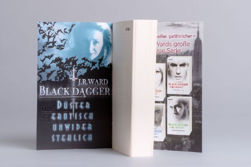 Buchcover und Innenansicht für das Buch: Where Winter finds you - Black Dagger Brotherhood Book 18