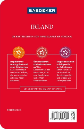 Buchcover und Innenansicht für das Buch: Baedeker Reiseführer Irland