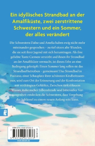 Buchcover und Innenansicht für das Buch: Sommertage am Meer