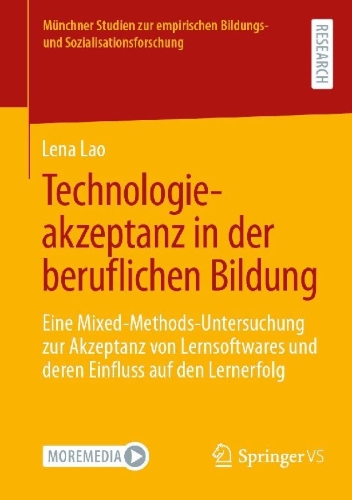 Buchcover und Innenansicht für das Buch: Technologieakzeptanz in der beruflichen Bildung