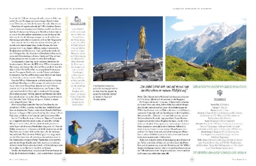 Buchcover und Innenansicht für das Buch: LONELY PLANET Bildband Legendäre Wanderrouten in Europa