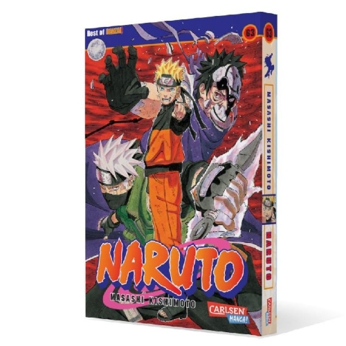 Buchcover und Innenansicht für das Buch: Naruto 63