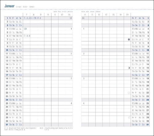 Buchcover und Innenansicht für das Buch: Monats-Taschenkalender, schwarz 2027
