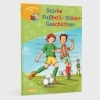 Buchcover und Innenansicht für das Buch: LESEMAUS zum Lesenlernen Sammelbände: Starke Fußball-Silben-Geschichten