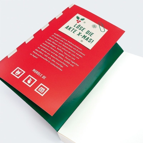 Buchcover und Innenansicht für das Buch: Merry Murdle