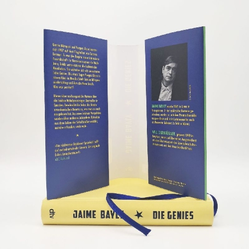 Buchcover und Innenansicht für das Buch: Los genios