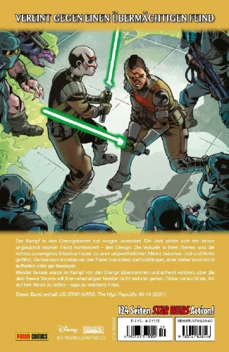 Buchcover und Innenansicht für das Buch: US-Star Wars: The High Republic
