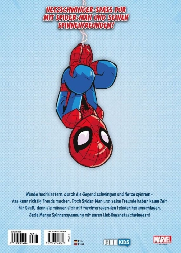 Buchcover und Innenansicht für das Buch: Marvel Super Hero Adventures: Spider-Man - Across the Spider-Verse (2019)