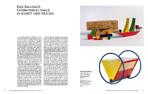 Buchcover und Innenansicht für das Buch: Colour. A visual History