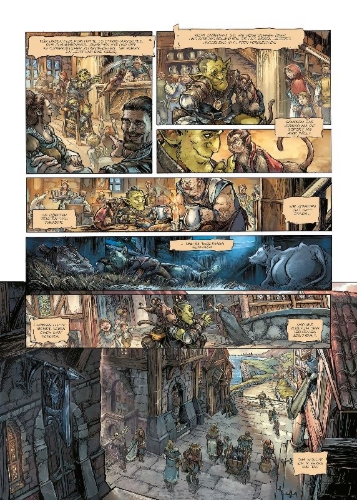Buchcover und Innenansicht für das Buch: Orcs et Gobelins 23