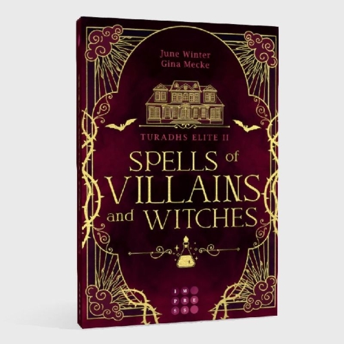 Buchcover und Innenansicht für das Buch: Spells of Villains and Witches  (Turadhs Elite 2)