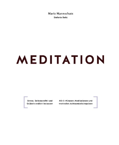 Buchcover und Innenansicht für das Buch: Meditation