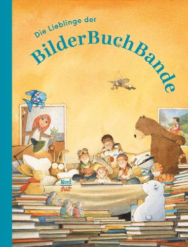 Buchcover und Innenansicht für das Buch: Die Lieblinge der BilderBuchBande