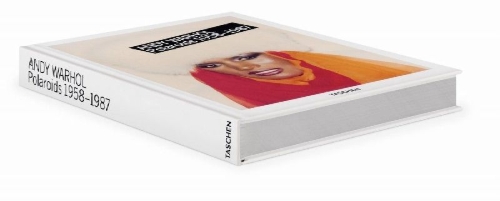 Buchcover und Innenansicht für das Buch: Andy Warhol. Polaroids 1958-1987