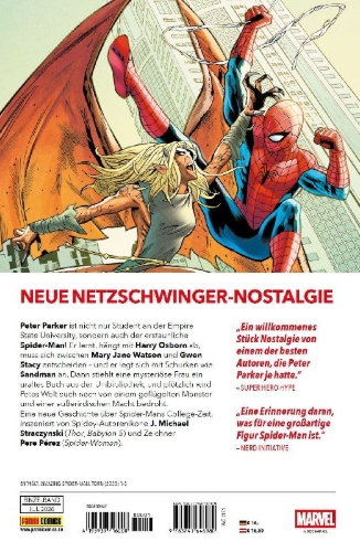 Buchcover und Innenansicht für das Buch: Amazing Spider-Man: Torn (2025) #1-#5