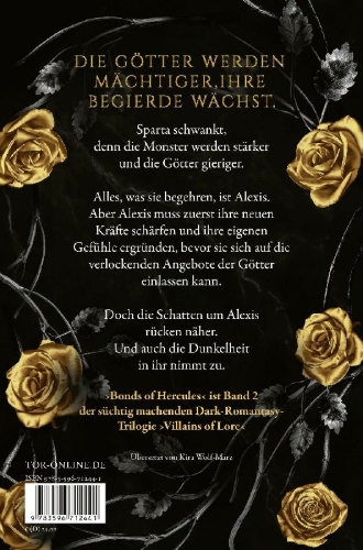 Buchcover und Innenansicht für das Buch: Bonds of Hercules