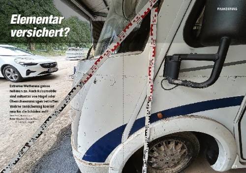 Buchcover und Innenansicht für das Buch: Camper clever kaufen mit promobil