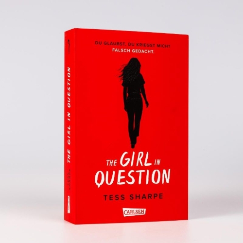 Buchcover und Innenansicht für das Buch: The Girl in Question